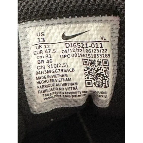 Nike Alpha Huarache Elite 4 Low Men's Metal Baseball Cleats Size 13 NWT DJ6521-0 - Picture 6 of 12